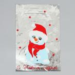 Мешок подарочный п/э "Снеговичок", 20*30см
